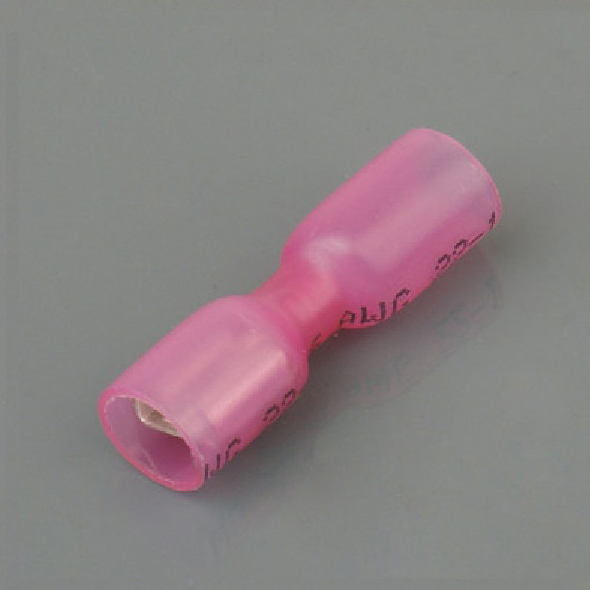 Heat shrink fully insulated easy to enter female socket