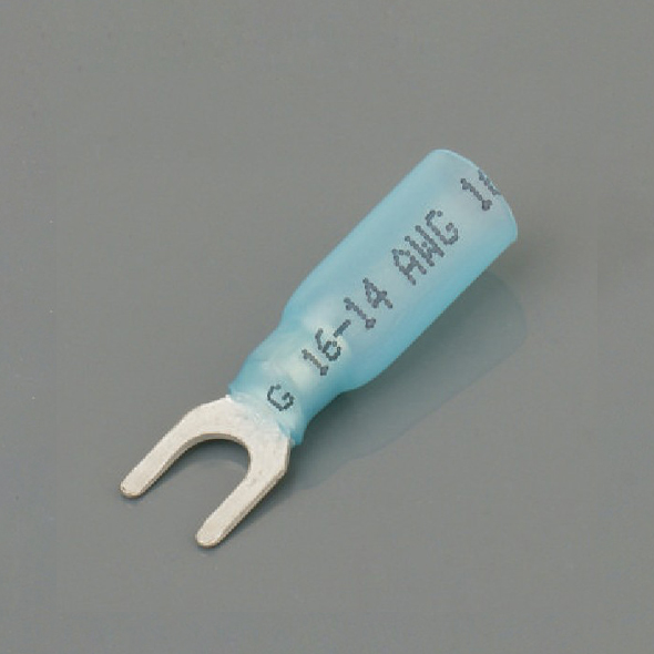 Waterproof heat shrink cold crimp terminal