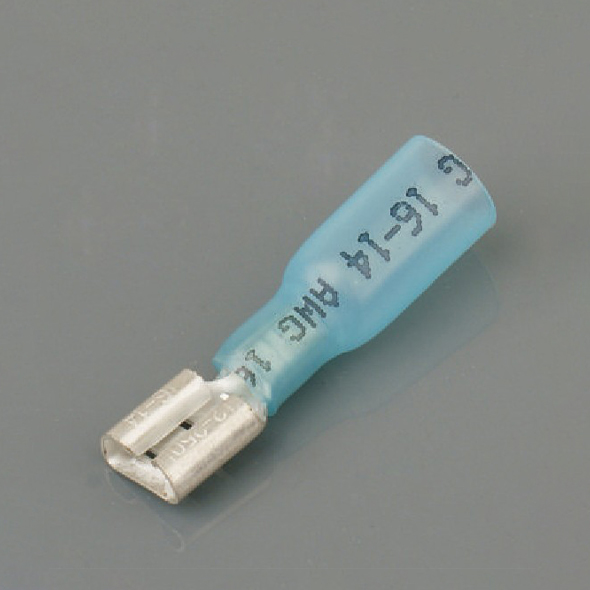 Heat shrink insulation easy to enter female socket